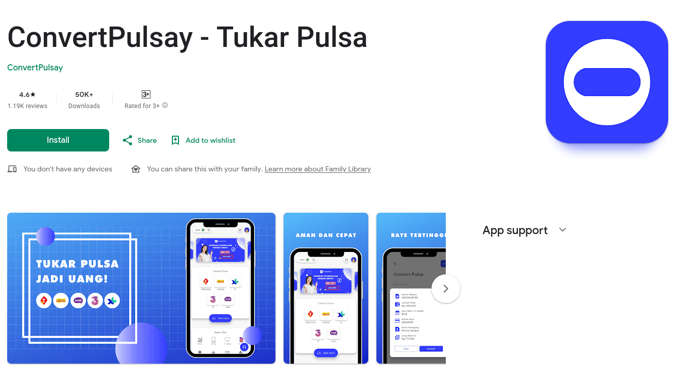 Convert Pulsay screenshot