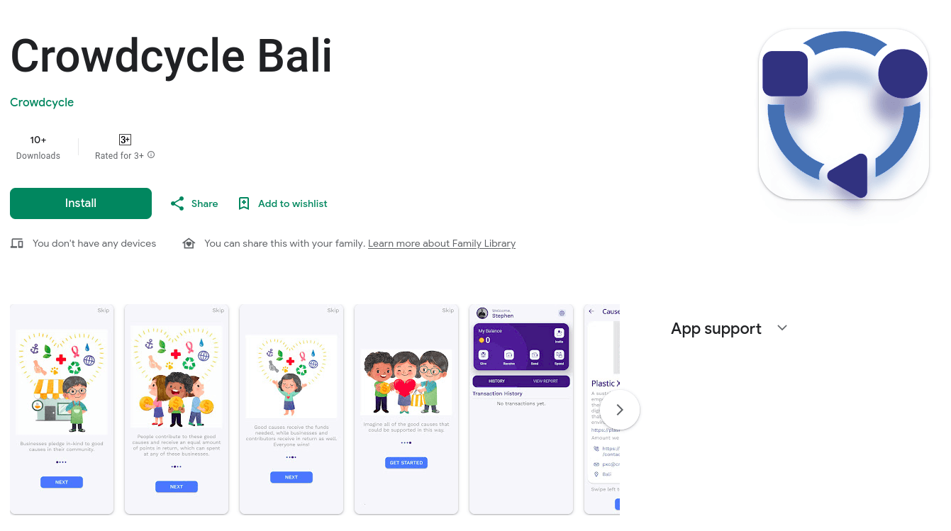 Crowdcycle screenshot